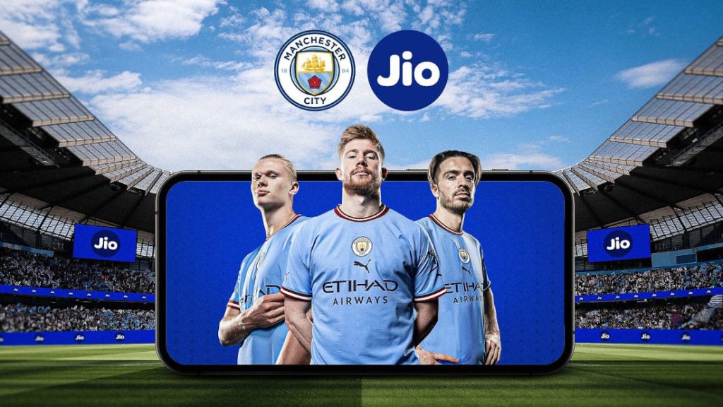 Manchester City and Jio announce new regional partnership