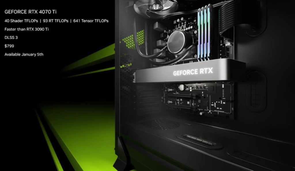 Introducing GeForce RTX 4070: NVIDIA Ada Lovelace & DLSS 3
