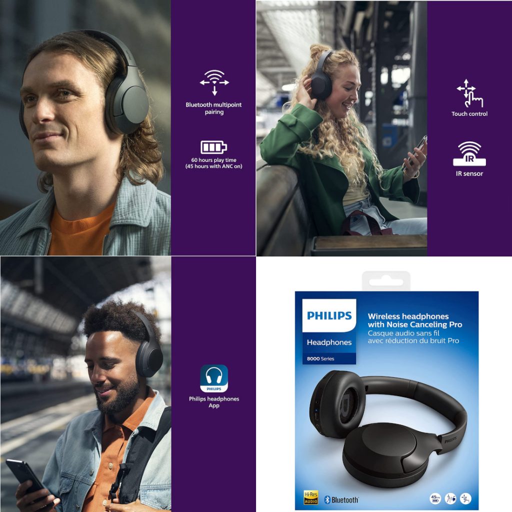 Connect headphones to online philips tv