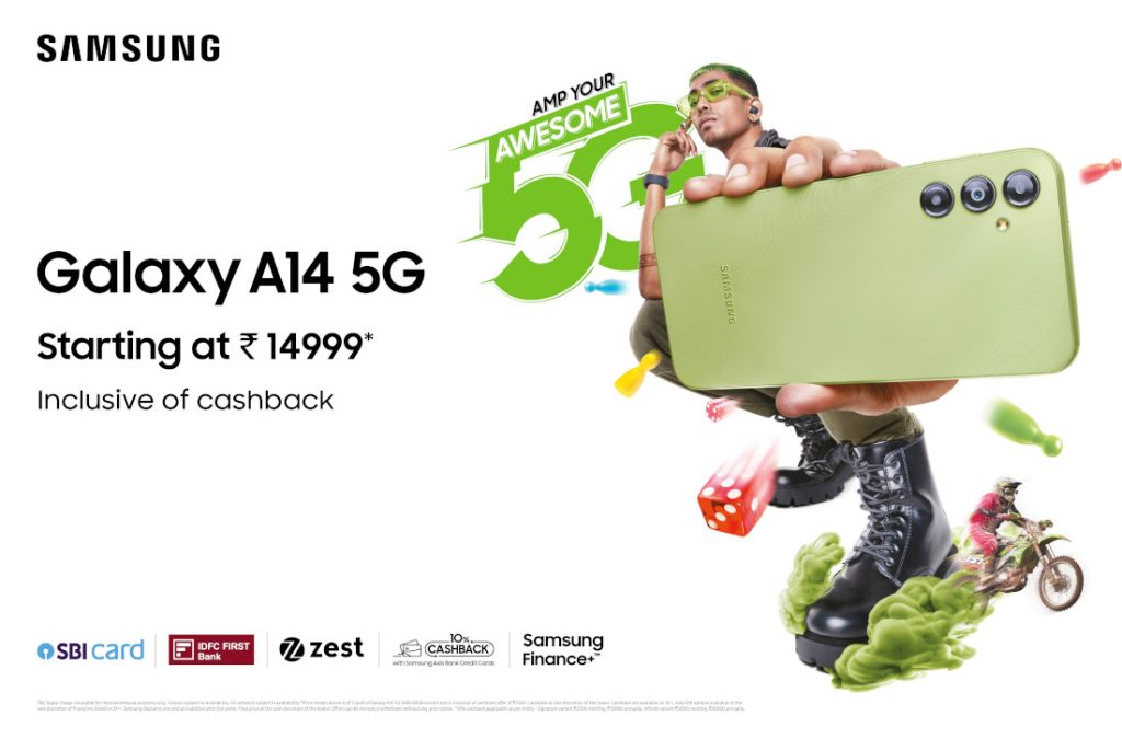 Samsung Galaxy A14 5G India launch offer