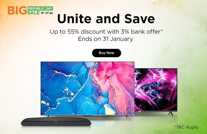 TCL Republic Day Sale: Discounts on Smart TVs