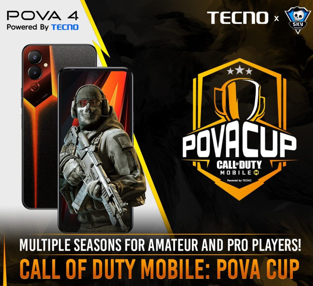 TECNO and Skyesports launch Call of Duty Mobile India POVA Cup tournament