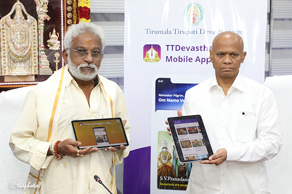 DELA DISCOUNT TTD-LAUNCHES-NEW-MOBILE-APP TTDevasthanams app launched for Tirumala Tirupati pilgrims DELA DISCOUNT  