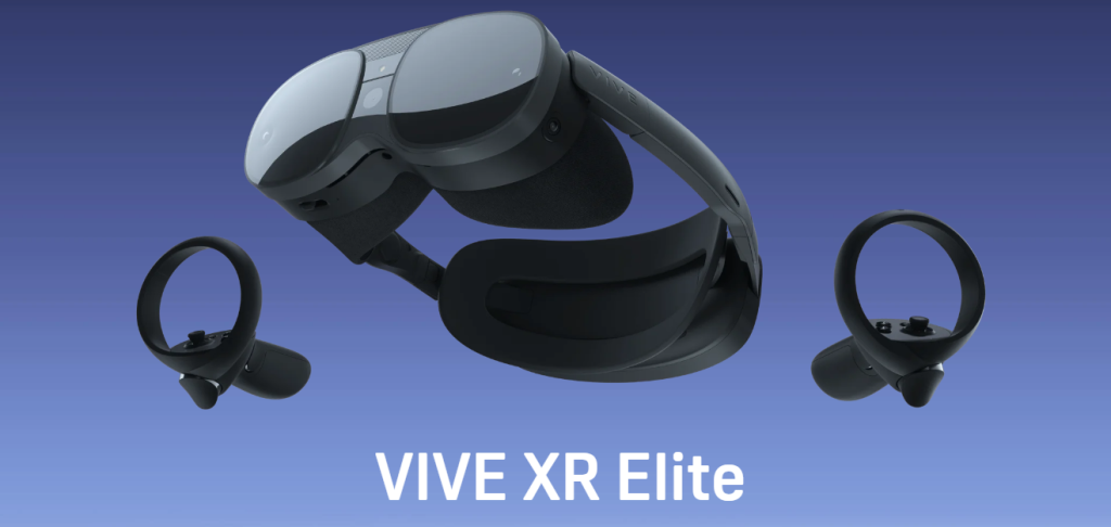 HTC unveils VIVE XR Elite all-in-one convertible XR headset