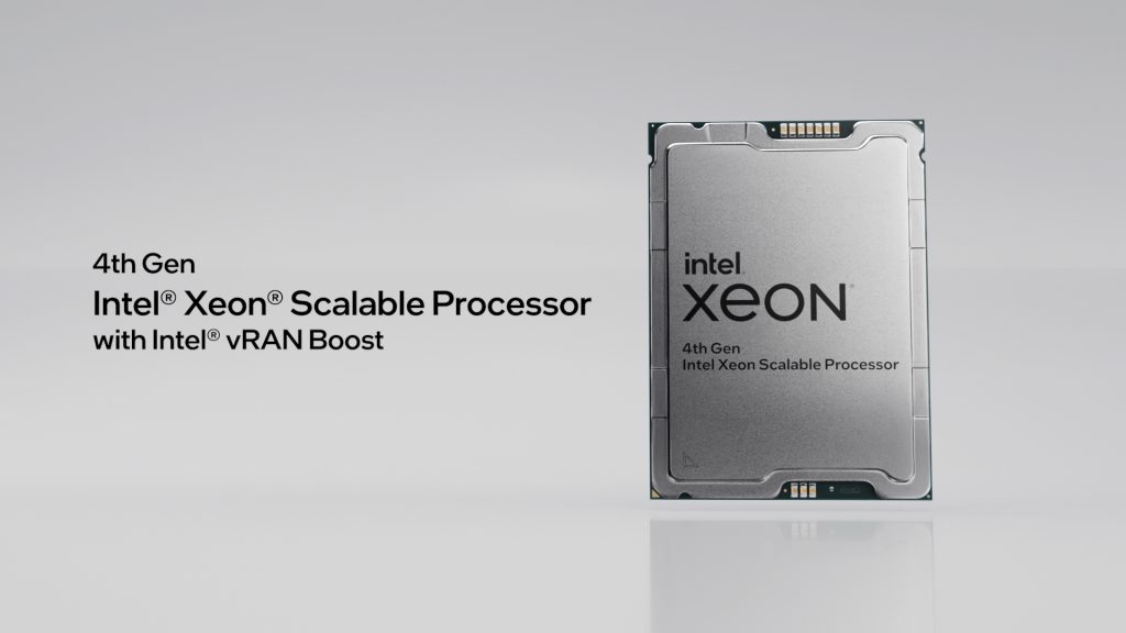 Intel 4th Gen Xeon Scalable Processors with Intel vRAN Boost announced