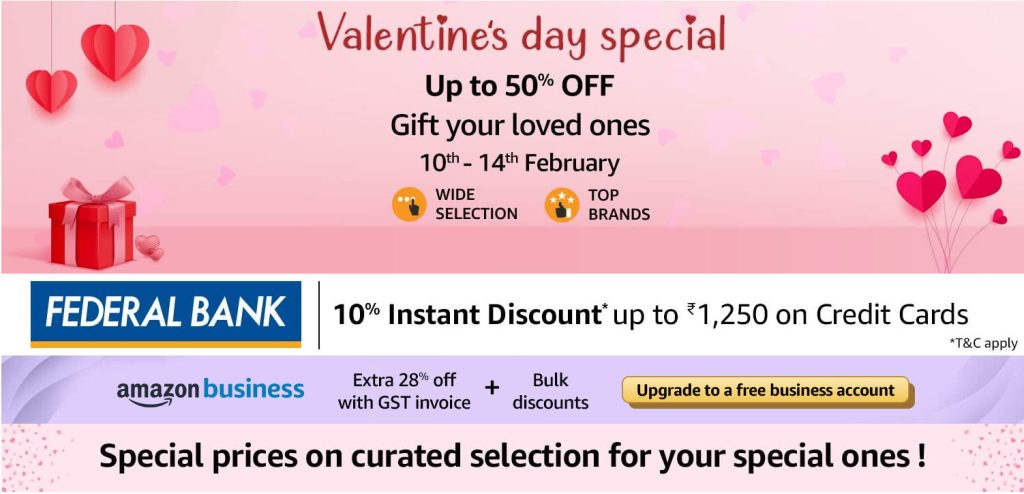 Amazon Valentine’s Day Sale on Electronics: Check out the deals and offers