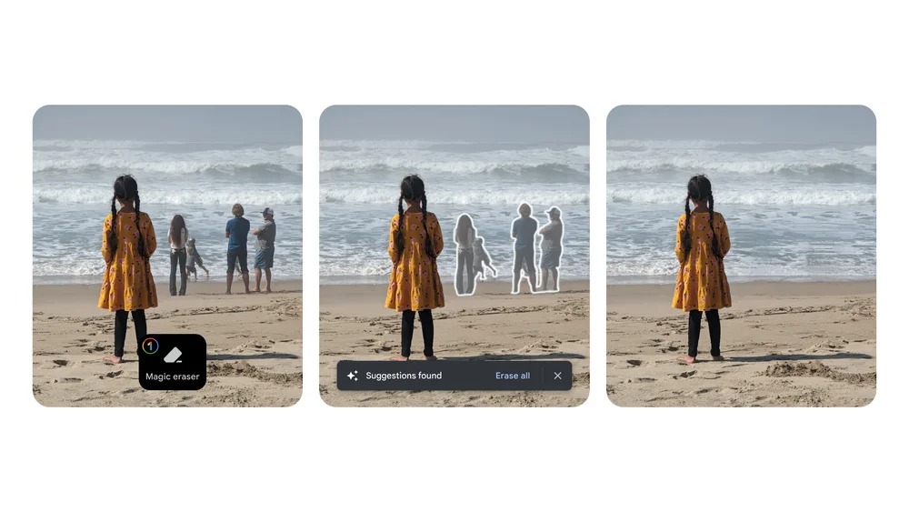 Google One adds Magic Eraser, HDR video effect and more