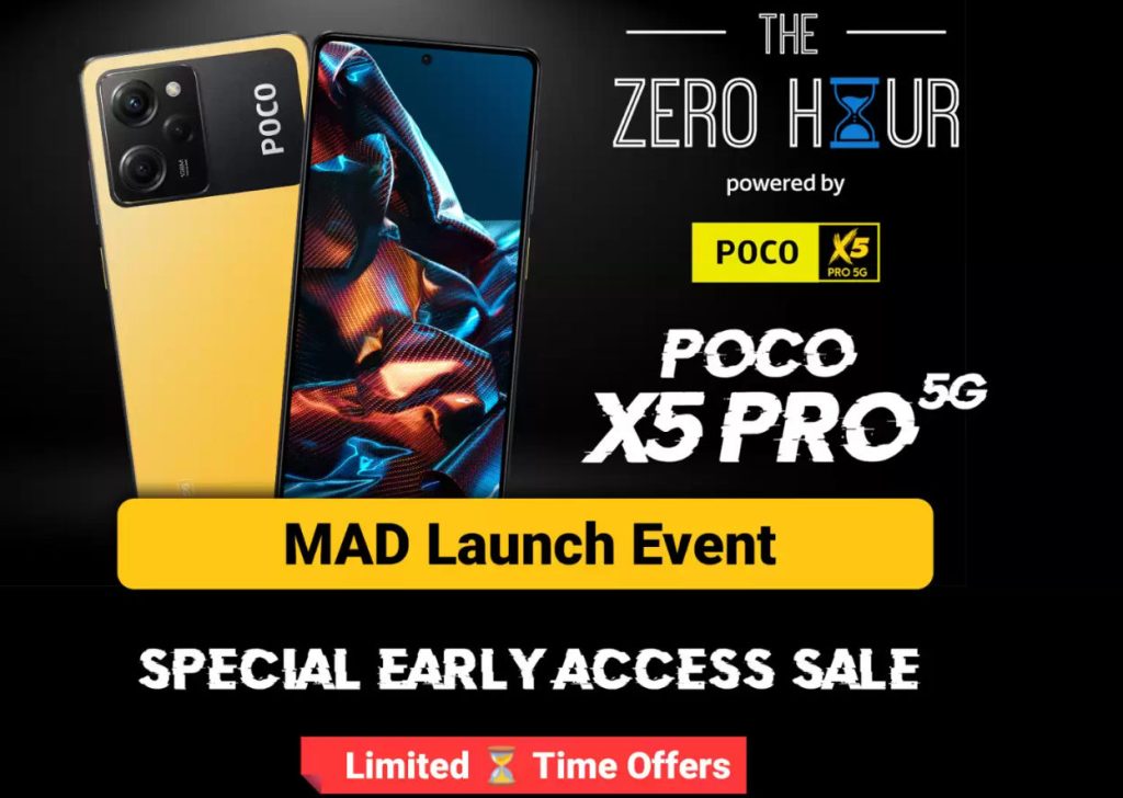 POCO X5 Pro 5G early access sale announced after launch