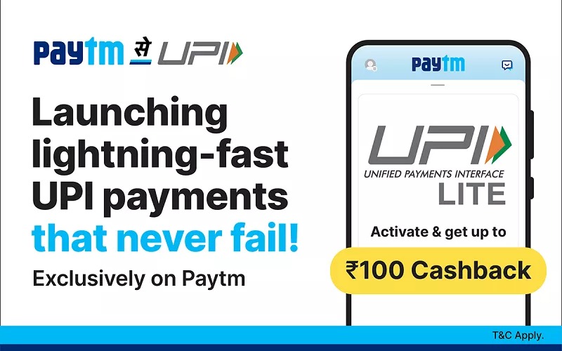 Paytm launches never fail lightning-fast UPI payments