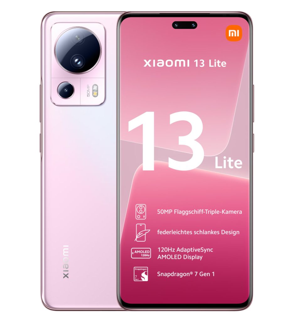 Xiaomi Mi 13 Lite Pink / 8+256gb / 6.55 Amoled 120hz Full Hd+ con Ofertas  en Carrefour