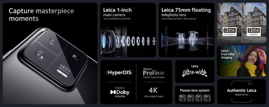 Xiaomi 13 and Xiaomi 13 Pro with Snapdragon 8 Gen 2, Leica optics