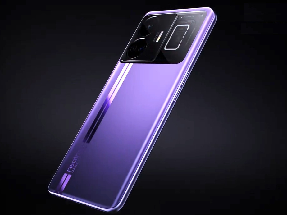 realme GT Neo5 teased in purple with transparent RGB design