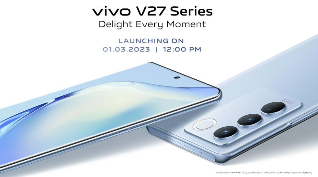 vivo V27 series to launch in India on March 1