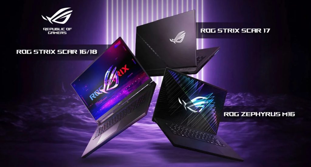 ASUS ROG Strix Scar 16/18, Strix Scar 17, Zephyrus M16 and Zephyrus Duo 16 launched in India