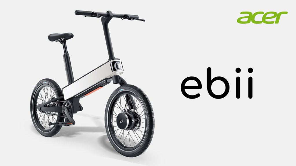 Acer ebii AI-powered e-bike for city commuters announced