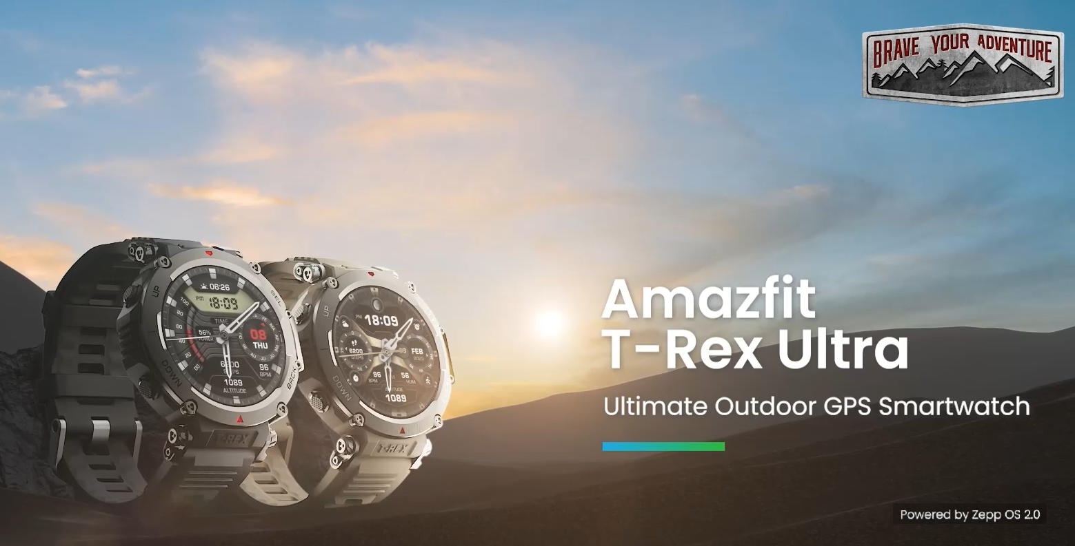 Amazfit T-Rex Ultra debuts as new high-end smartwatch