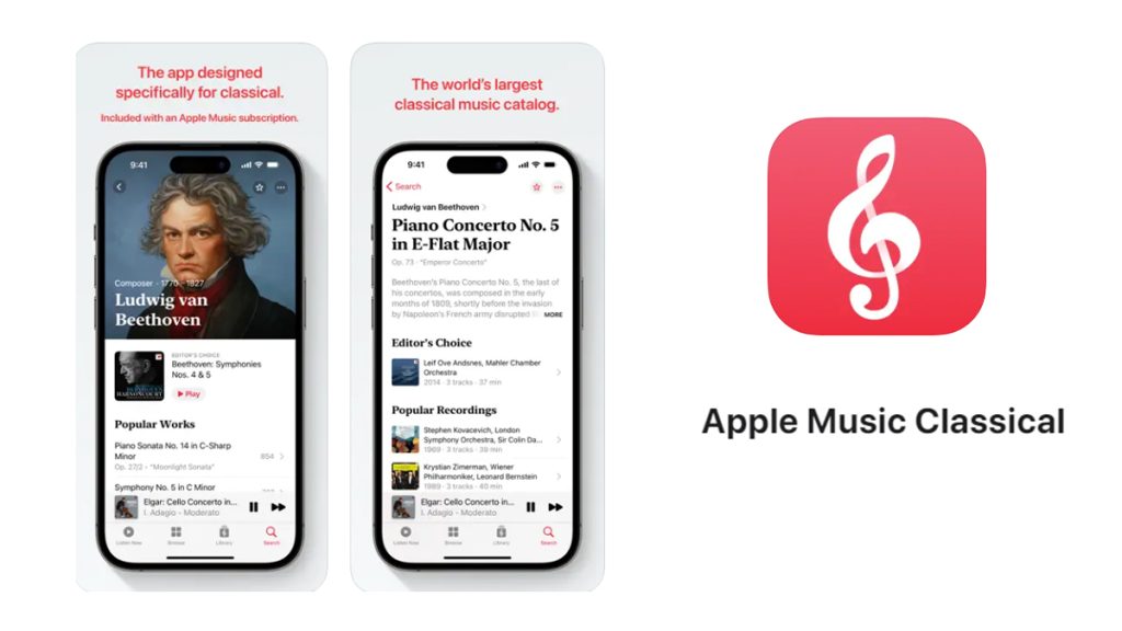Apple Music Classical app now available to download