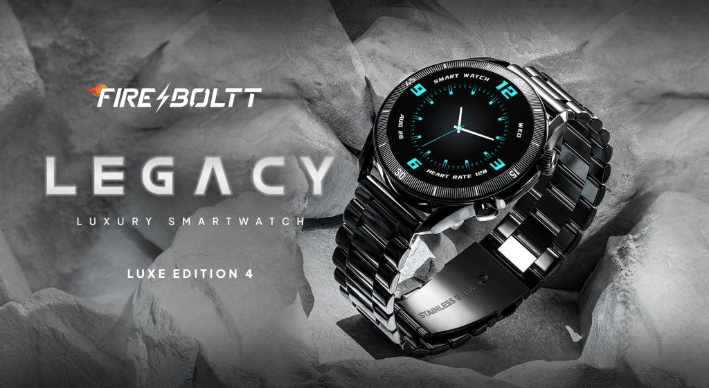 Fire Boltt Legacy with 1.43 AMOLED display Bluetooth calling