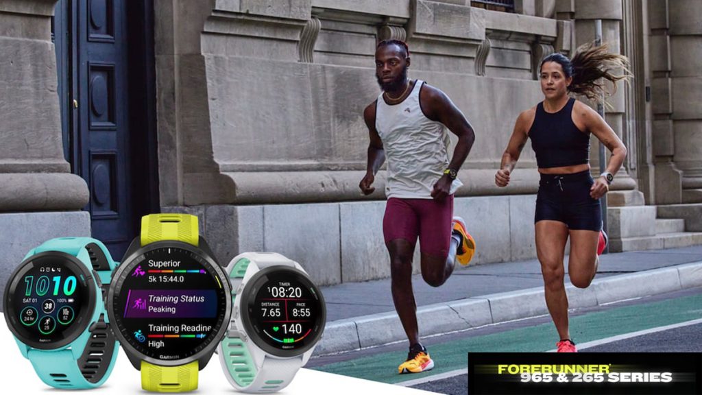 Garmin Forerunner® 965 Running Smartwatch, Colorful AMOLED Display