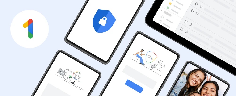Google One adds VPN access to all, brings Dark web report