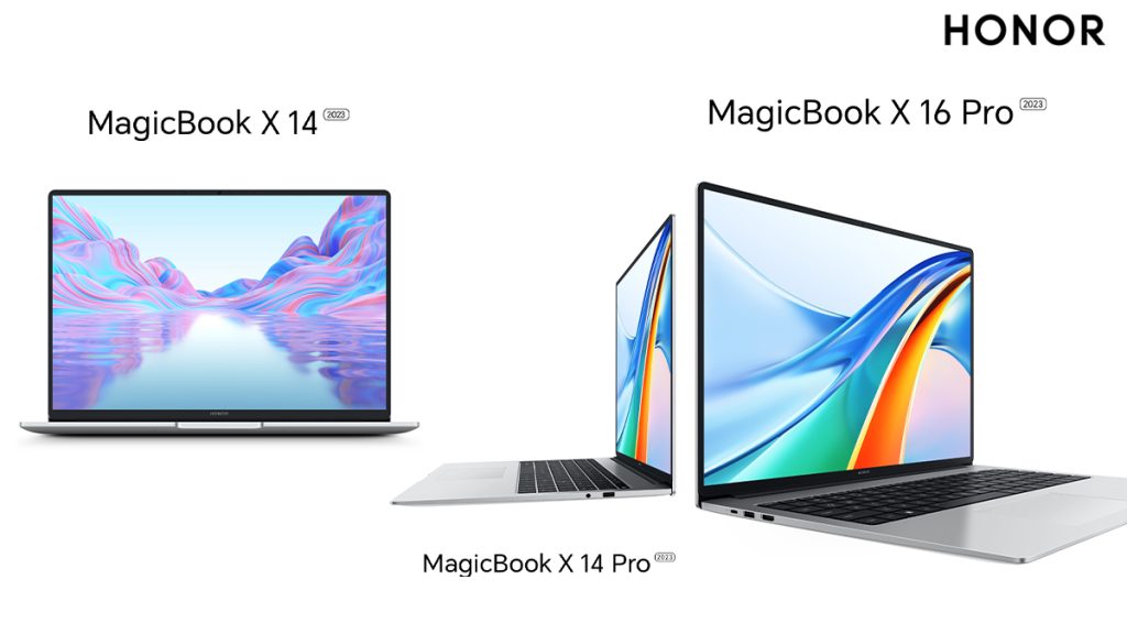 HONOR MagicBook X 14 Pro, X 16 Pro with 13th Gen Intel Core i5 processor  and MagicBook X 14 2023 announced