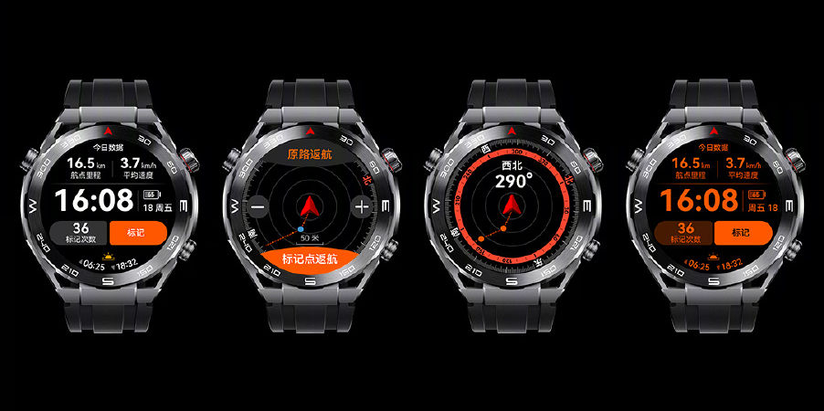 Original Huawei Watch Ultimate 1.5 AMOLED Watch Bluetooth Sport Smartwatch  NFC