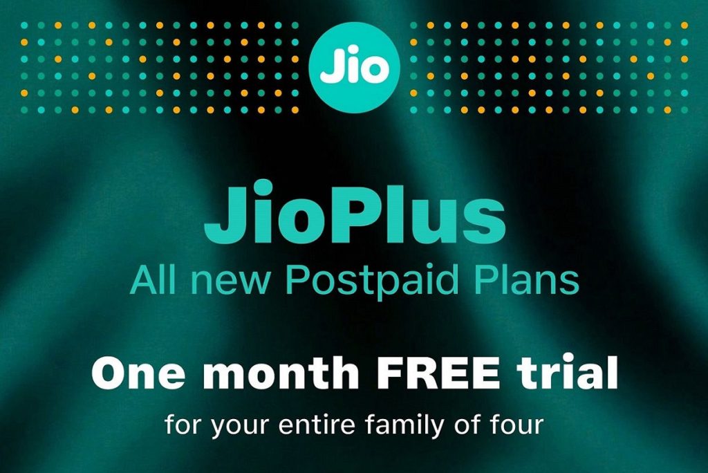 JioPlus Postpaid Family Plans launched starting from Rs. 399