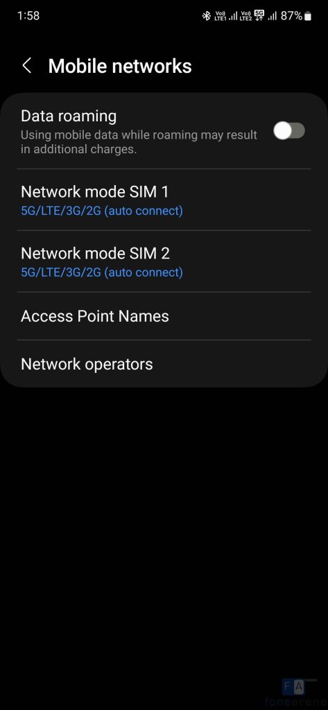 SAMSUNG Galaxy A54 5G + 4G LTE (256GB + 8GB  