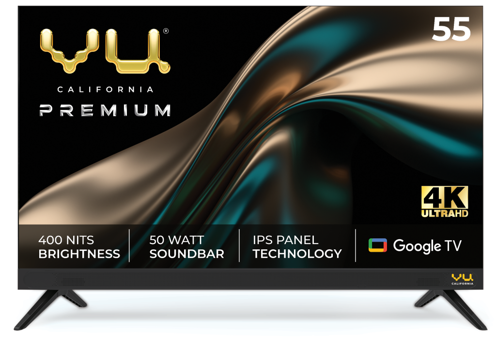 VU Masterpiece Glo QLED TV 2022 🔥, 4K 120Hz QLED Gaming TV 🚀