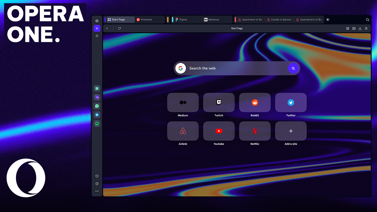 Opera lança navegador Opera One com design modular e Tab Islands