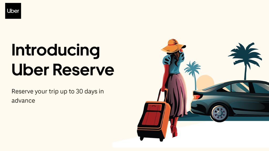 Uber Reserve Service goes live in more Indian cities