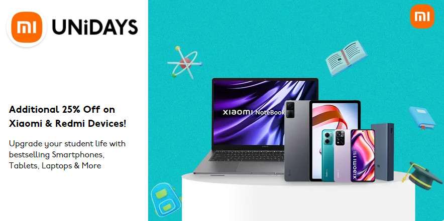 Xiaomi and UNiDAYS lead Student Discount offerings in India