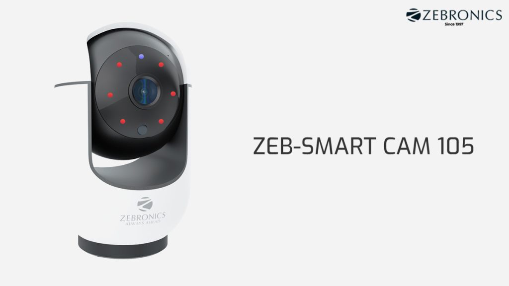 Zebronics Zeb-Smart Cam 105 with AI motion detection, night vision launched for Rs. 1899