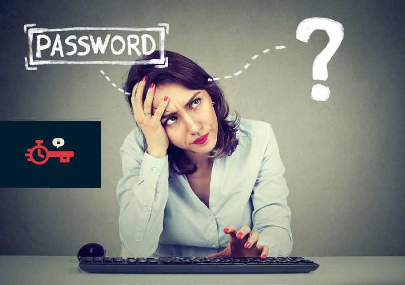 Users spend considerable amount of time resetting their forgotten passwords