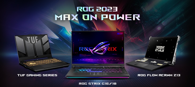 ASUS ROG Strix G16/18 2023, ROG Flow Z13 ACRONYM and new TUF Gaming Series launched in India