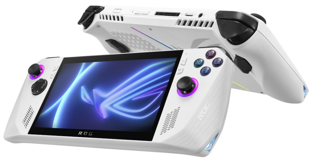 ASUS ROG Ally Windows 11 gaming handheld with 7″ FHD 120Hz display