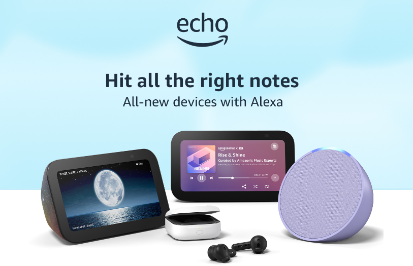 unveils Echo Pop, new Echo Buds; reports >500M Alexa device