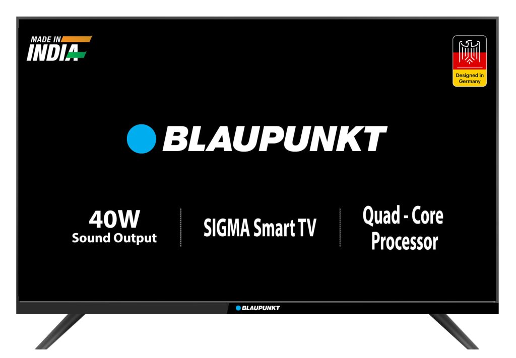 Blaupunkt Sigma 40″ Android TV launched for Rs. 13499