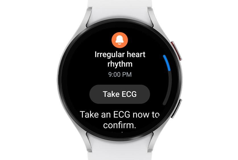 Samsung galaxy watch heart rate alert sale