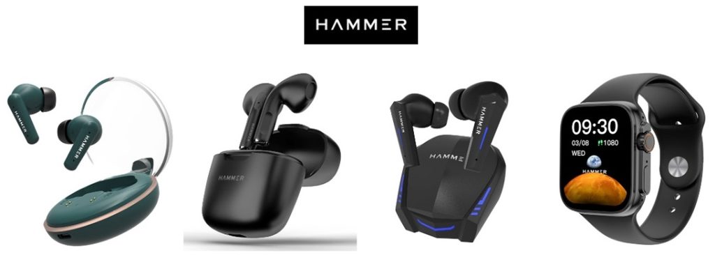 Hammer Airflow Plus, Ko Mini, G Shots TWS earbuds and Smart Watch Pulse X launched