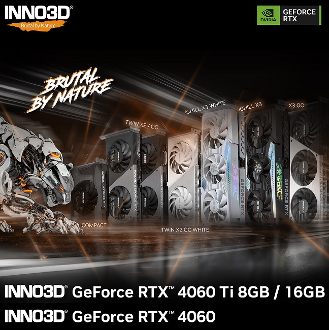 Inno3D GeForce RTX 4060 Ti Twin X2 OC 16GB