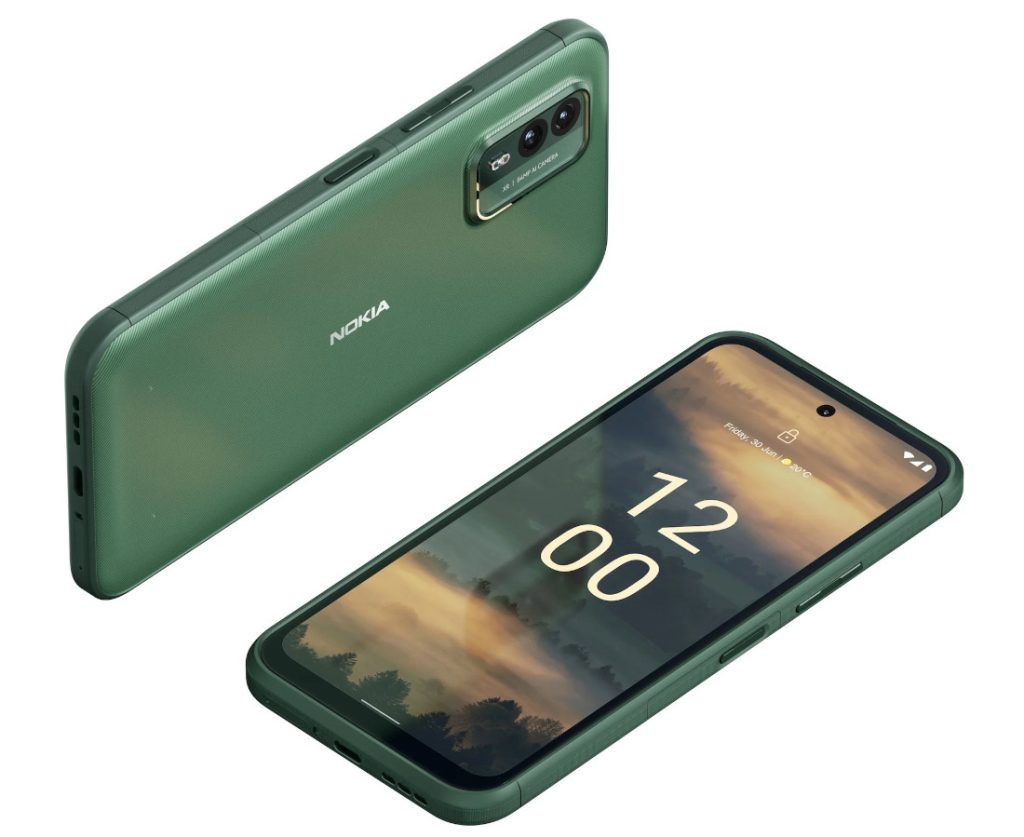  Nokia XR21 5G (Pine Green) 128GB + 6GB RAM GSM Unlocked Android  Rugged Smart Phone - International Version : Cell Phones & Accessories