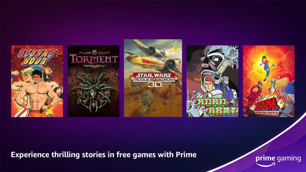 Prime Gaming free games for May 2023
