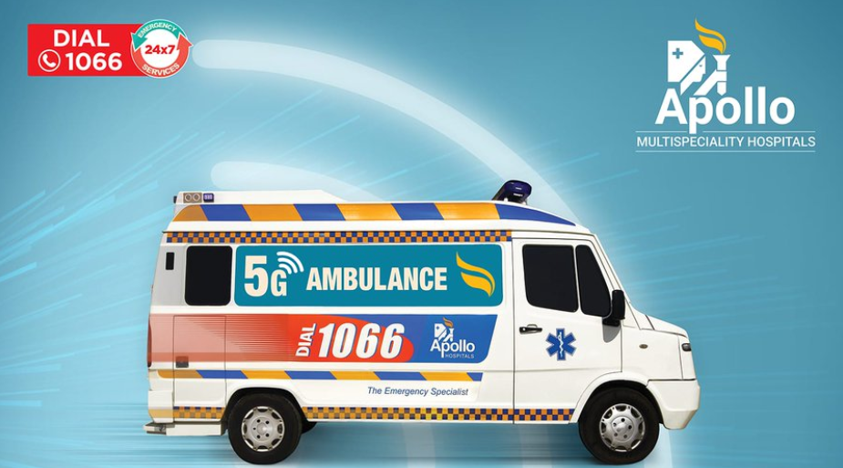 Apollo launches India's first 5G-connected ambulance service
