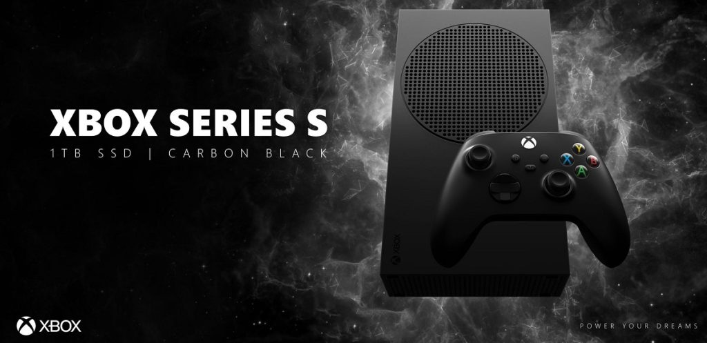 Xbox Series S 1TB SSD Console Carbon Black + Xbox Wireless