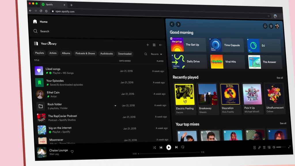 Spotify Desktop app gets a new look and upgraded library features