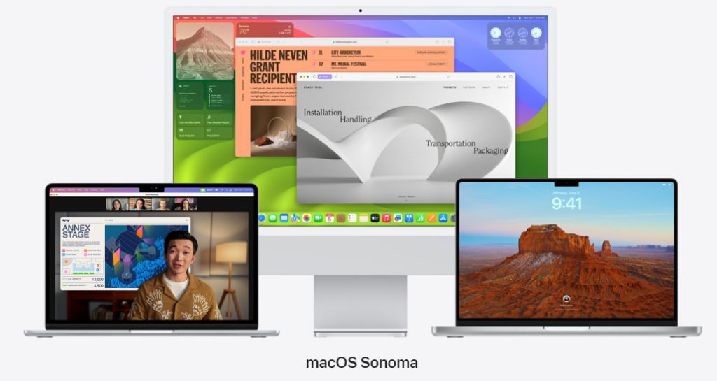 macOS 14 Sonoma now available for download