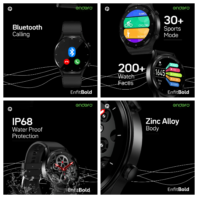 Endefo launches range of Smartwatches, Speakers and more in India