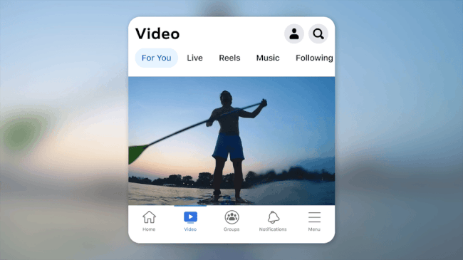 Facebook's Latest Feature Brings Seamless Video Scrolling • iPhone