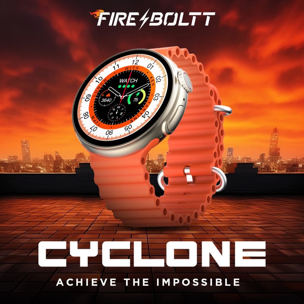Fire-Boltt Cyclone with 1.6″ display, metal body, Bluetooth calling launched